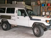 Gebraucht Toyota Land Cruiser 131 PS (96 kW) 2001 Weiß SUV
