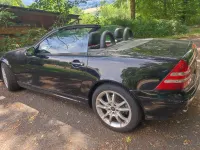 Gebraucht Mercedes SLK200 163 PS (119 kW) 2001 Schwarz Cabrio