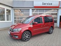 Gebraucht VW Caddy Highline 131 PS (96 kW) 2019 Rot Van / Kleinbus