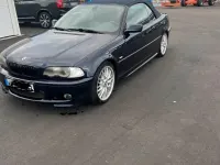 Gebraucht BMW 320 Cabriolet 170 PS (125 kW) 2002 Blau Cabrio