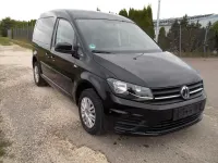 Gebraucht VW Caddy Trendline 84 PS (61 kW) 2017 Schwarz Van / Kleinbus