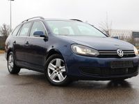 Gebraucht VW Golf VI Comfortline 105 PS (77 kW) 2010 Blau Kleinwagen