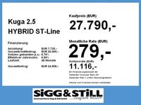 Gebraucht Ford Kuga ST-Line X 190 PS (139 kW) 2023 Obsidianschwarz metallic SUV