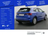 Gebraucht Skoda Fabia Easy 65 PS (47 kW) 2023 Blau Kleinwagen