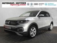 Gebraucht VW T-Cross Style 110 PS (80 kW) 2021 Reflexsilber (metallic) SUV