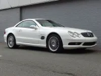 Gebraucht Mercedes SL55 AMG AMG 500 PS (367 kW) 2003 Weiß Cabrio