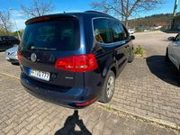 Gebraucht VW Sharan 116 PS (85 kW) 2014 Blau Van / Kleinbus
