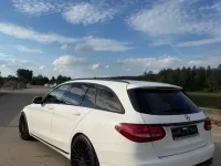 Gebraucht Mercedes C180 AMG 116 PS (85 kW) 2015 Weiß Kombi