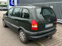 Gebraucht Opel Zafira 125 PS (91 kW) 2002 Grün Van / Kleinbus