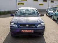 Gebraucht Opel Astra 60 PS (44 kW) 2003 Blau Limousine