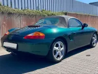 Gebraucht Porsche Boxster 220 PS (161 kW) 2000 Grün Cabrio