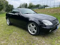 Gebraucht Mercedes SLK200 163 PS (119 kW) 2000 Schwarz Cabrio