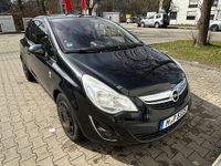 Gebraucht Opel Corsa Edition 101 PS (74 kW) 2012 Schwarz Kleinwagen