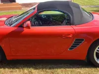 Gebraucht Porsche Boxster 256 PS (188 kW) 2009 Rot Cabrio