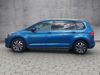 Gebraucht VW Touran Active 150 PS (110 kW) 2022 Caribbean blue metallic Van / Kleinbus