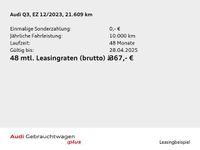 Gebraucht Audi Q3 Ambiente 150 PS (110 kW) 2023 Mythosschwarz metallic SUV