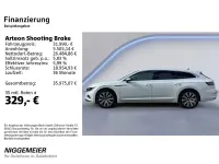 Gebraucht VW Arteon Elegance 218 PS (160 kW) 2023 Oryxweiß perlmutteffekt (metallic) Kombi