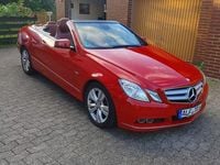 Gebraucht Mercedes E200 Elegance 184 PS (135 kW) 2011 Rot Cabrio