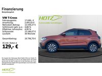 Gebraucht VW T-Cross Active 95 PS (69 kW) 2022 Orange SUV