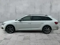 Gebraucht Skoda Superb SportLine 200 PS (147 kW) 2022 Moonweiß perleffekt Kombi