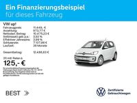 Gebraucht VW up! move up! 65 PS (47 kW) 2021 Weiß Kleinwagen