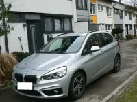 Gebraucht BMW 218 Active Tourer Sport Line 150 PS (110 kW) 2014 Grau Van / Kleinbus