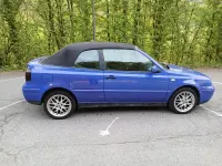Gebraucht VW Golf 115 PS (84 kW) 2000 Blau Cabrio