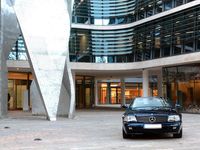 Gebraucht Mercedes SL320 2001 Blau Cabrio