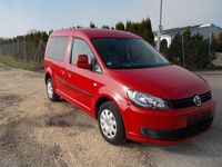 Gebraucht VW Caddy Trendline 86 PS (63 kW) 2011 Rot Van / Kleinbus