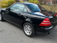 Gebraucht Mercedes SLK200 136 PS (100 kW) 2000 Schwarz Cabrio