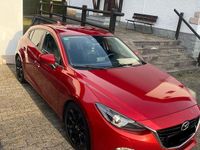 Usata Mazda 3 150 CV (110 kW) 2015 Rosso Utilitaria