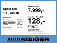 gebraucht Mitsubishi Space Star 1.2 (Facelift) Top LM