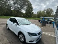 Gebraucht Seat Leon SC Style 105 PS (77 kW) 2014 Weiß Kleinwagen