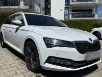 Gebraucht Skoda Superb 150 PS (110 kW) 2021 Weiß Kombi