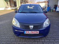 Gebraucht Dacia Sandero 75 PS (55 kW) 2009 Blau Kleinwagen