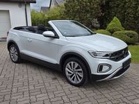 Gebraucht VW T-Roc Cabriolet Style 150 PS (110 kW) 2022 Weiß Cabrio