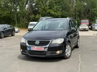 Gebraucht VW Touran Highline 105 PS (77 kW) 2009 Schwarz Van / Kleinbus