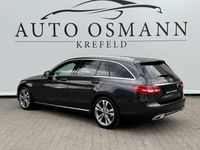 gebraucht Mercedes C300e T 9G-TRONIC / Distronic / AHK / Leder