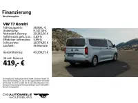 Neu VW T7 100 kW (136 PS) 2026 Clear white Van