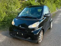 Usata Smart ForTwo Cabrio 70 CV (51 kW) 2007 Nero Cabrio