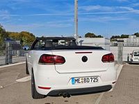 Gebraucht VW Golf Cabriolet 122 PS (89 kW) 2012 Weiß Cabrio