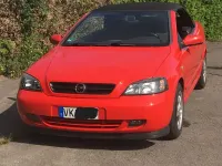 Gebraucht Opel Astra Cabriolet 103 PS (75 kW) 2004 Rot Cabrio