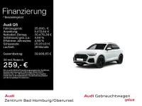 Gebraucht Audi Q5 S-Line 204 PS (150 kW) 2024 Gletscherweiß metallic SUV