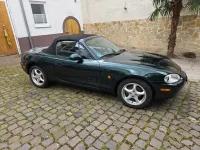 Gebraucht Mazda MX5 140 PS (102 kW) 1998 Grün Cabrio