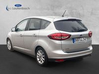 Gebraucht Ford C-MAX Titanium 125 PS (91 kW) 2018 Polarsilber metallic Van / Kleinbus