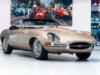 Second-hand Jaguar E-Type 265 CP (194 kW) 1966 Auriu Cabrio