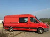 Gebraucht VW Crafter 163 PS (119 kW) 2012 Rot Van
