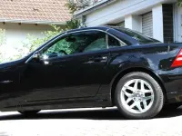 Usata Mercedes SLK200 163 CV (119 kW) 2004 Nero Cabrio