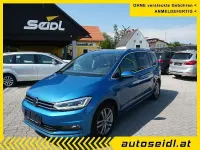 Gebraucht VW Touran Highline 150 PS (110 kW) 2022 Blau Van / Kleinbus