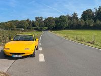 Gebraucht Mazda MX5 115 PS (84 kW) 1992 Gelb Cabrio